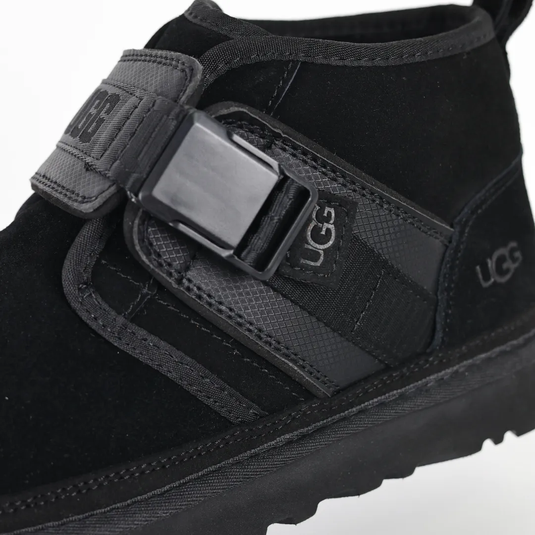 Copywriting price 💰660 Core recommendation Good price Platform foreign trade exclusive UGG Neumel Snapback men's snow boots 1118570 Foreign trade platform Z-exclusive high-end retail quality Produced by ten-year-old brand shoemaking foundry production line Pay attention to every detail Longfeng A-grade genuine sheep fur integrated Made in full compliance with the ZP process Size: 39 40 41 42 43 44
